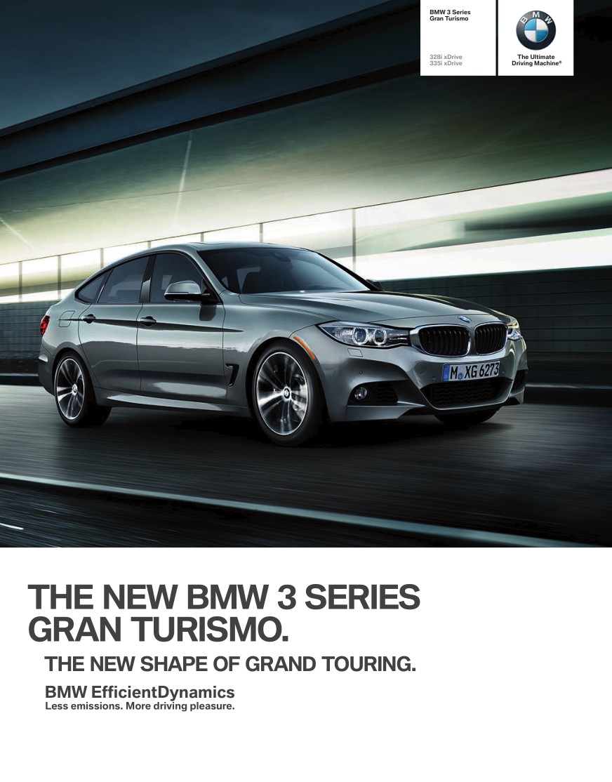 2014 BMW 3-Series GT Brochure